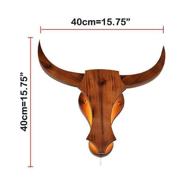 Unique Bull Head Table Lamp - Cofik
