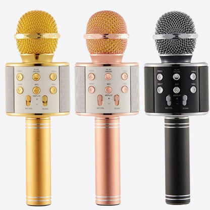 Portable Rechargeable Bluetooth Karaoke Mic