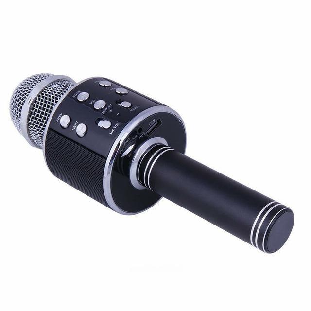 Portable Rechargeable Bluetooth Karaoke Mic