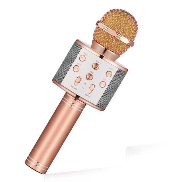 Portable Rechargeable Bluetooth Karaoke Mic - Cofik
