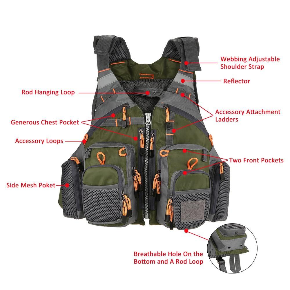Premium Fishing Safety Jacket