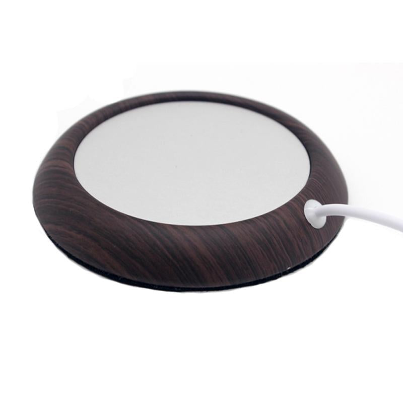 Insulated USB Mug Warmer - Wooden Design