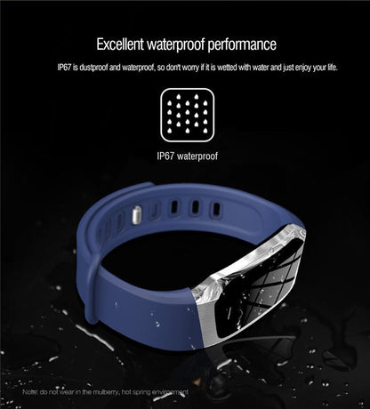 Waterproof Fitness Tracker Smartwatch with Heart Rate Monitor