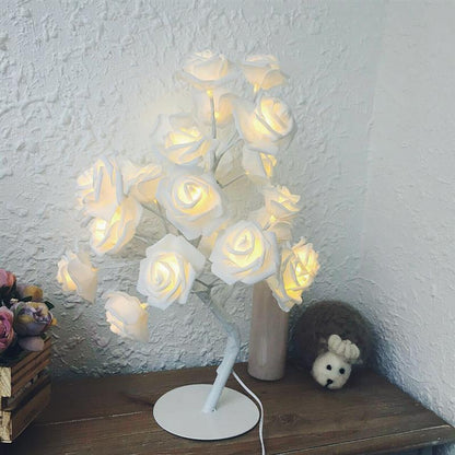 Beautiful Floral LED Desk Lamp