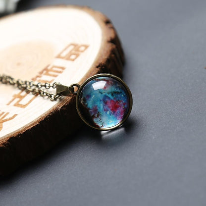 Galaxy Universe Pendant Necklace