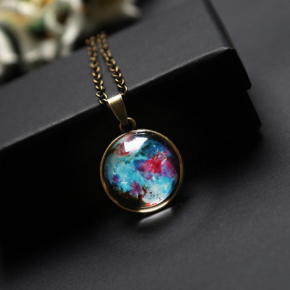 Galaxy Universe Pendant Necklace