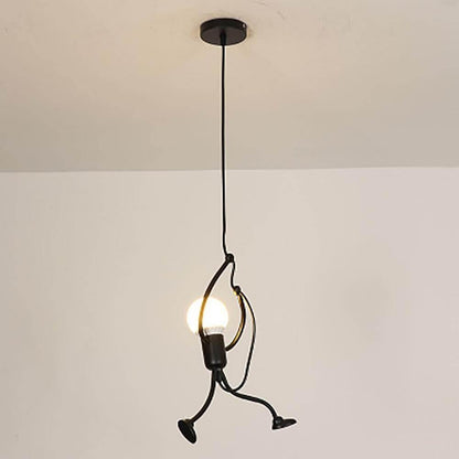 Colorful Figurine Pendant Chandelier Light