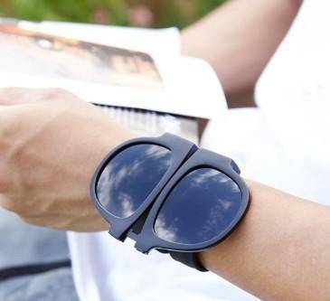 Stylish Foldable Polarized Shades - Black - Cofik