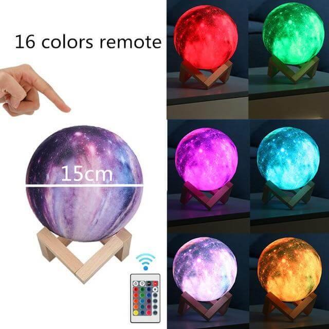 Glowing Moon Bedroom Night Light