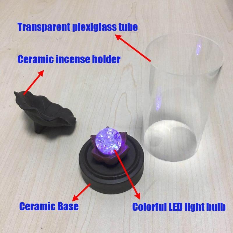 Luxury Glass Incense Holder