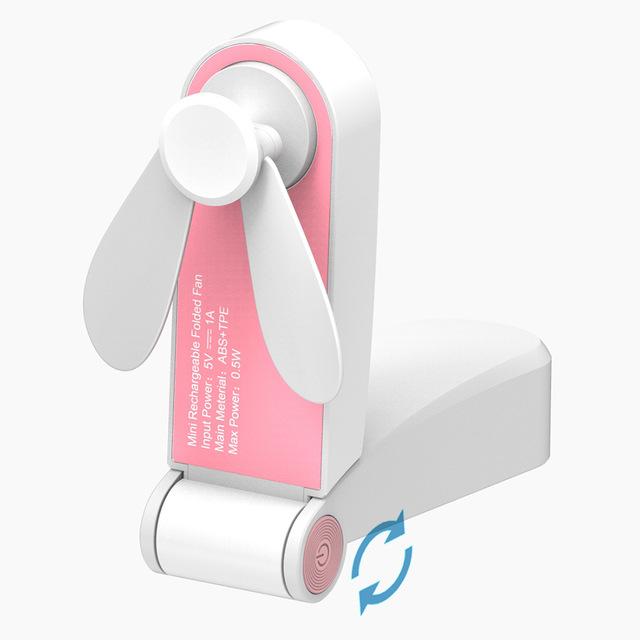 Compact Rechargeable Personal Mini Fan