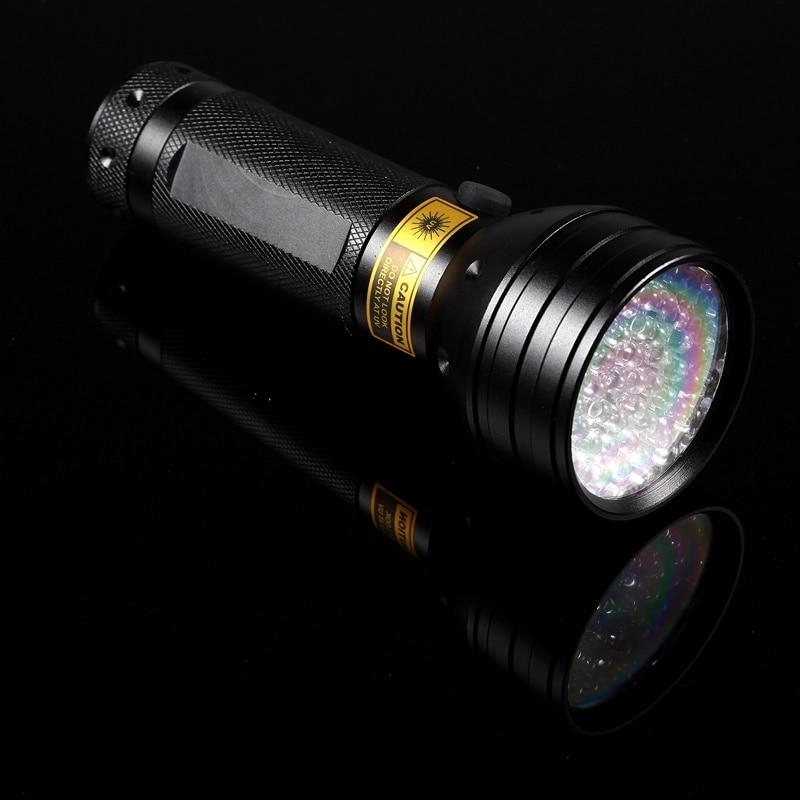 Bright LED Blacklight Flashlight Detector