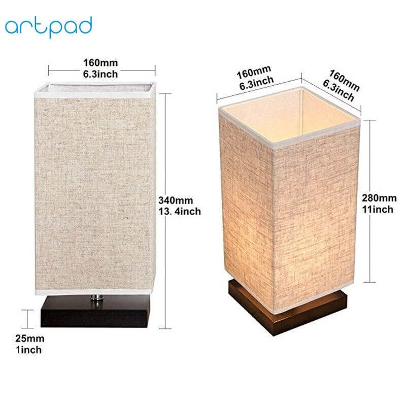 Traditional Asian Low Table Lamp