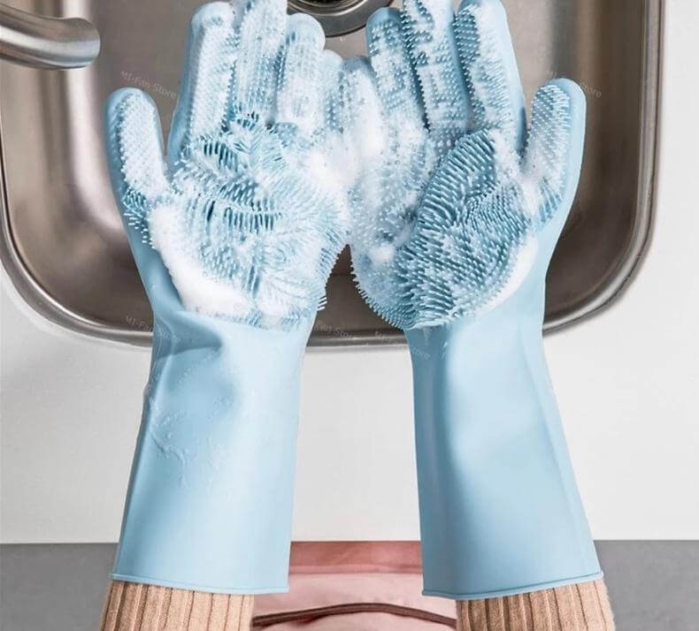 GripMaster | Easy Grip Silicone Cleaning Gloves - Cofik
