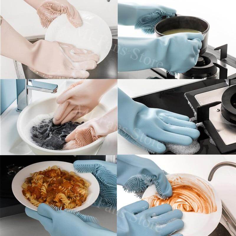 GripMaster | Easy Grip Silicone Cleaning Gloves