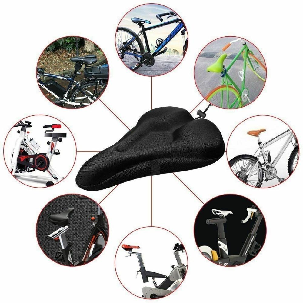 Soft Padded Bike Seat Cover Cushion