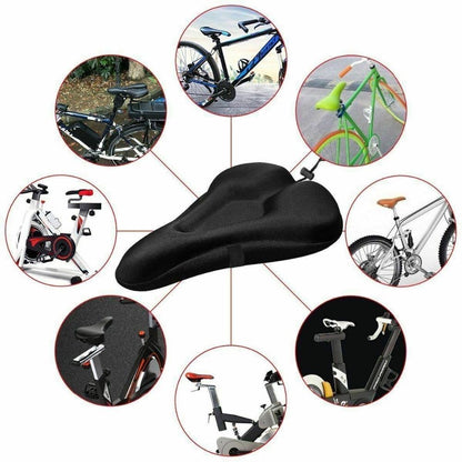 Soft Padded Bike Seat Cover Cushion