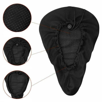 Soft Padded Bike Seat Cover Cushion