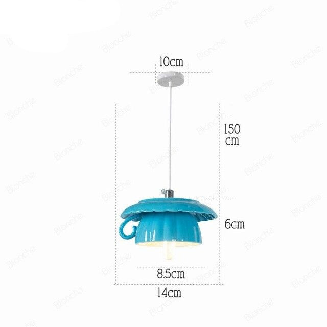 Ceramic Table Lamp in Soft White Style
