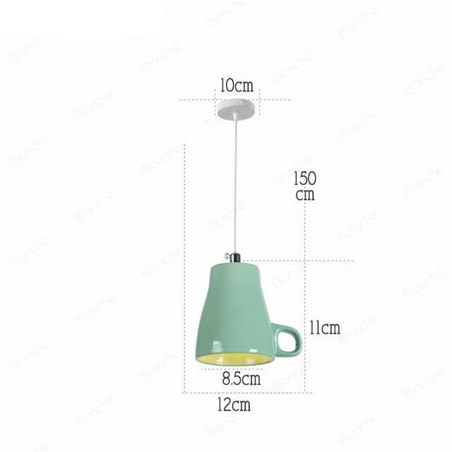 Ceramic Table Lamp in Soft White Style