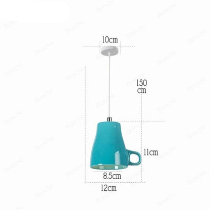 Ceramic Table Lamp in Soft White Style