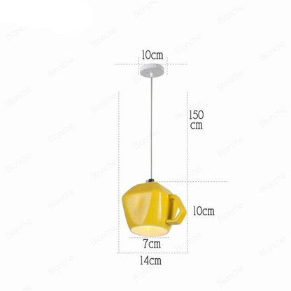 Ceramic Table Lamp in Soft White Style