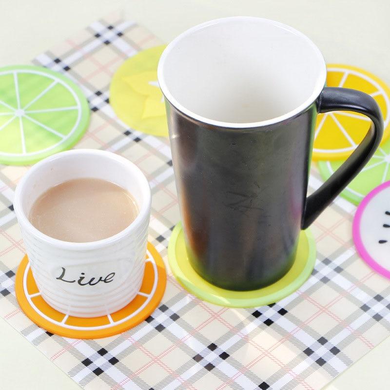 Colorful Fruit Tree Coaster