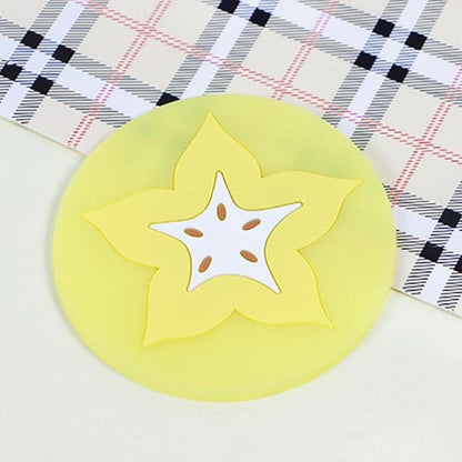 Colorful Fruit Tree Coaster