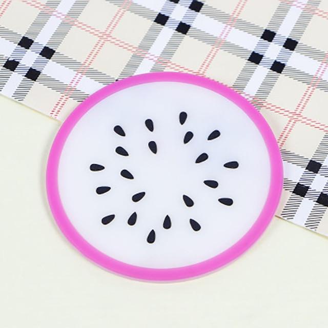 Colorful Fruit Tree Coaster