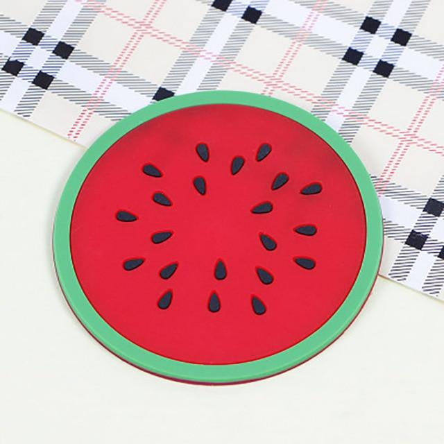 Colorful Fruit Tree Coaster