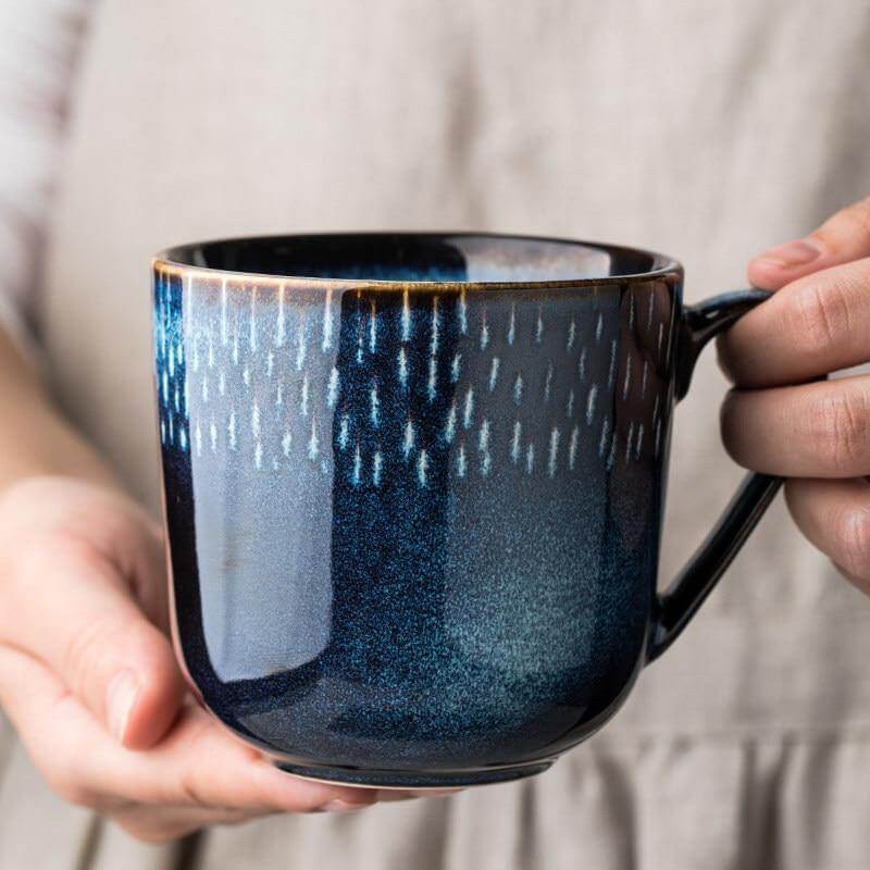 Vintage Style Ceramic Coffee Mug