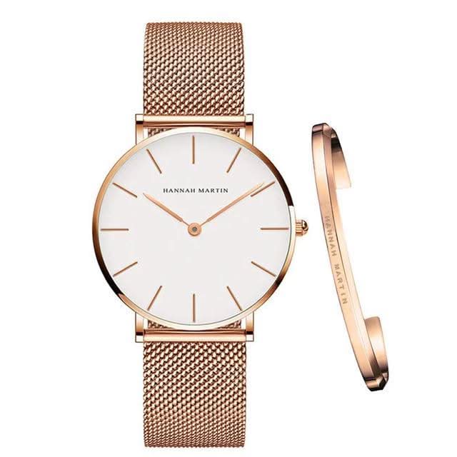 Elegant Ladies Watch with Adjustable Metal Strap - Cofik