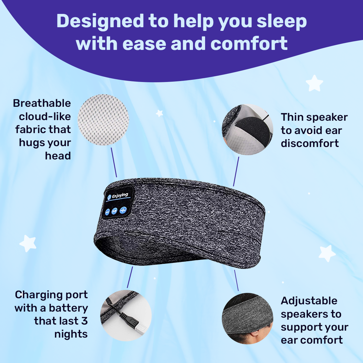 Comfortable Sleep Earphones
