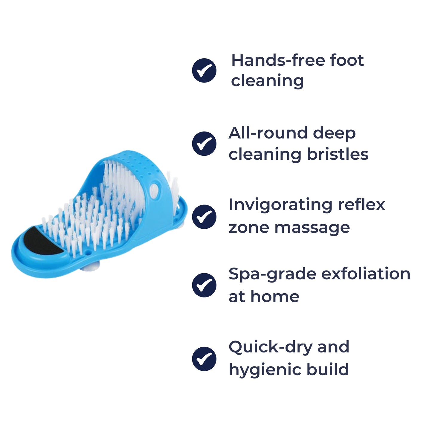 Easy Use Foot Massager with Suction Cup Base