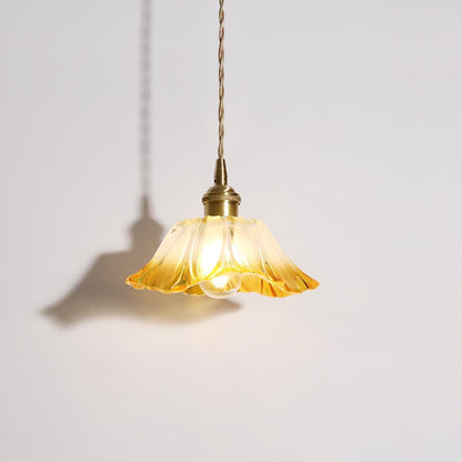 Vintage Style Glass Drop Pendant Light - Cofik