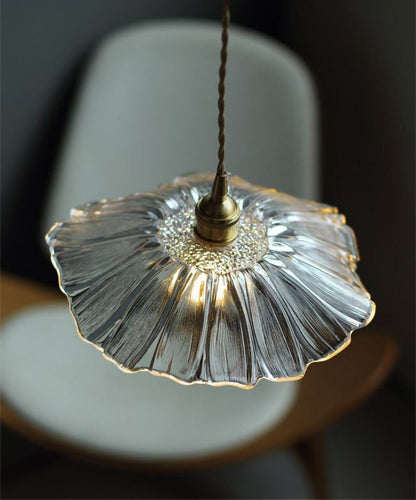 Vintage Style Glass Drop Pendant Light