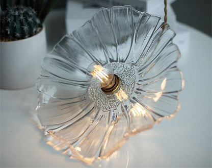 Vintage Style Glass Drop Pendant Light