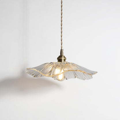 Vintage Style Glass Drop Pendant Light
