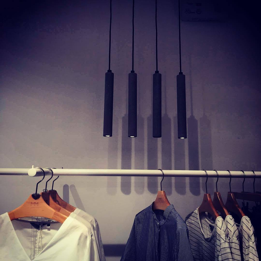 Industrial Grey Hanging Light