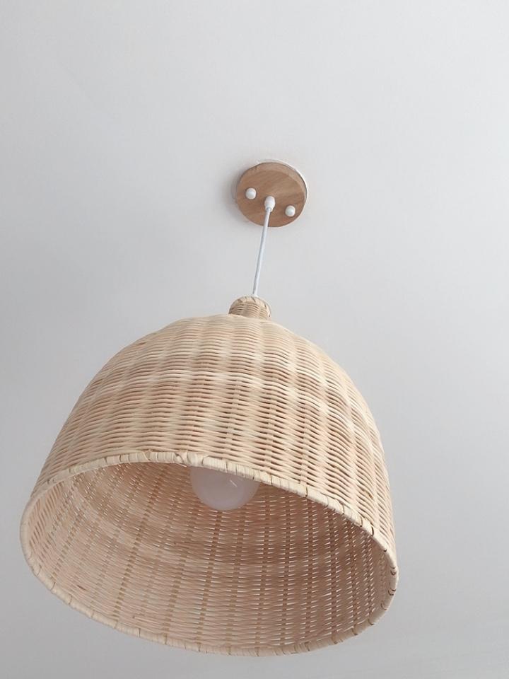 Natural Woven Hanging Lamp