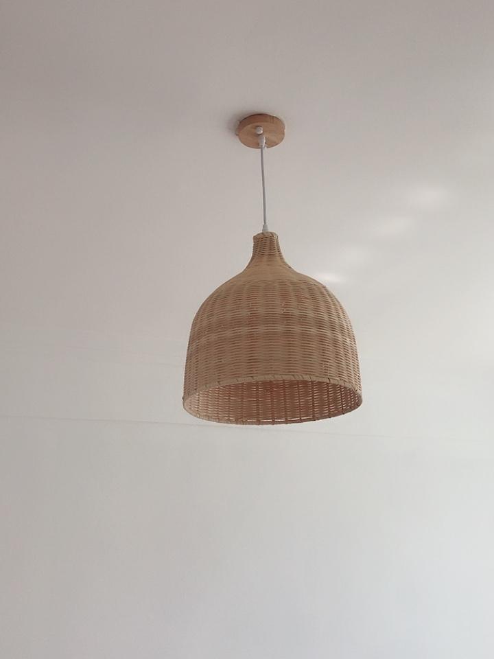 Natural Woven Hanging Lamp