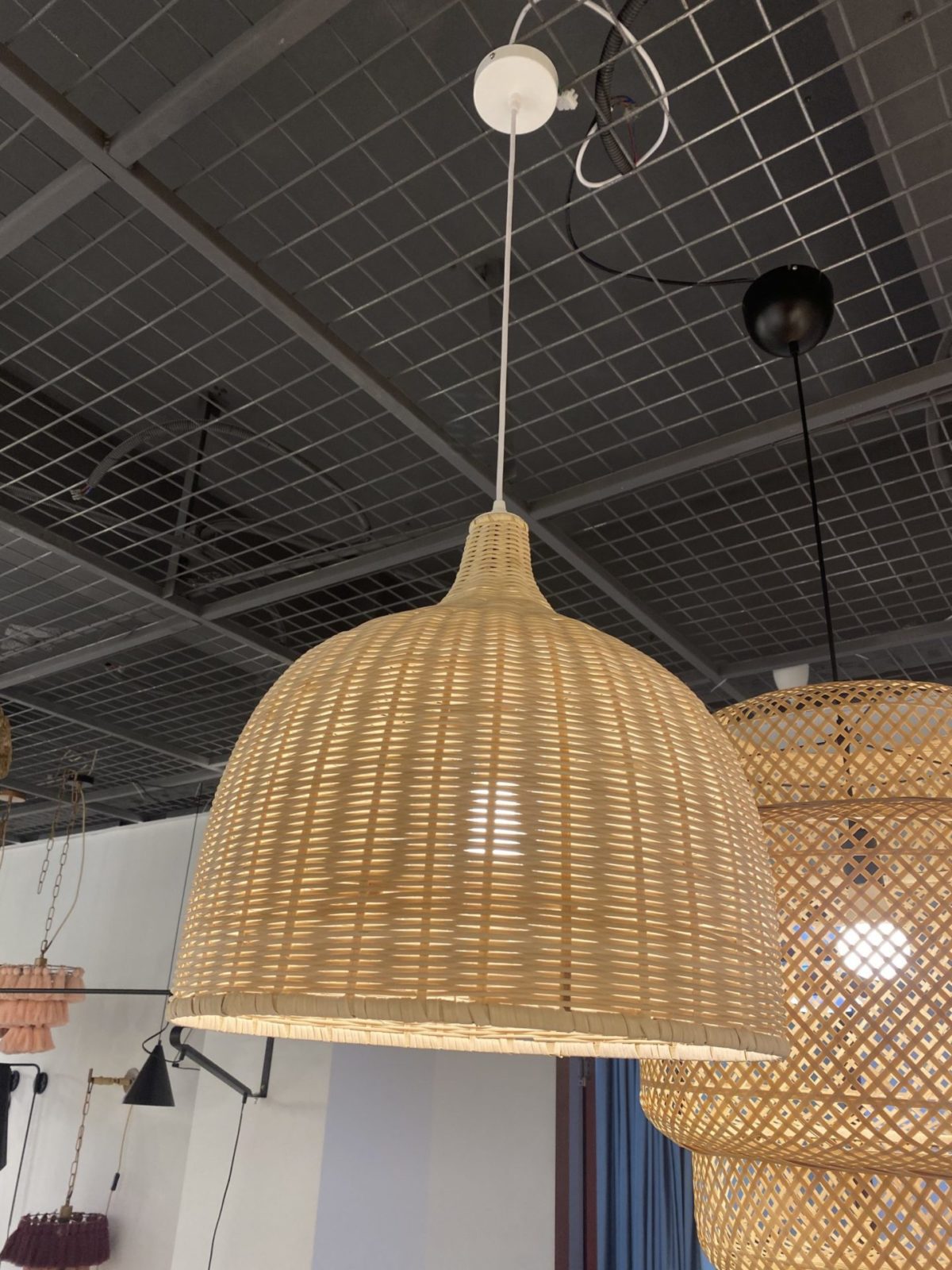 Natural Woven Hanging Lamp