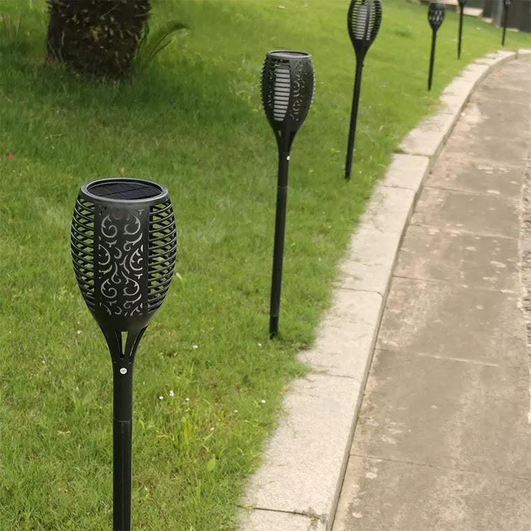 Outdoor Solar Powered Garden Lights 96 LED Set
