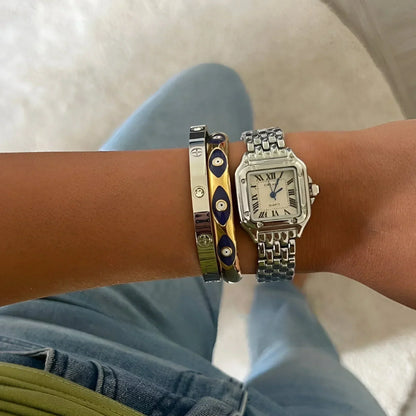 Classic Leather Vintage Style Watch