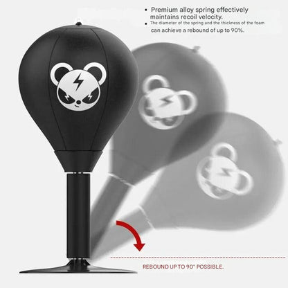Heavy Duty Punching Bag with Secure Grip Base