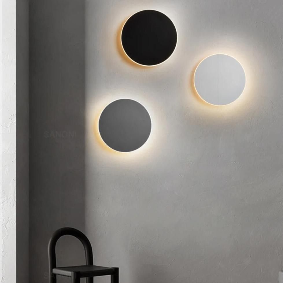 Circular Smart LED Touch Lamp