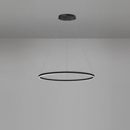 Contemporary Round LED Pendant Light Fixture