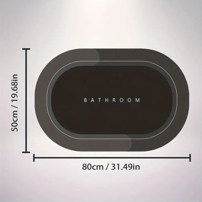 Anti-Slip Fast Dry Bathroom Mat