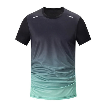 Quick-Drying Gradient T-Shirt for Men