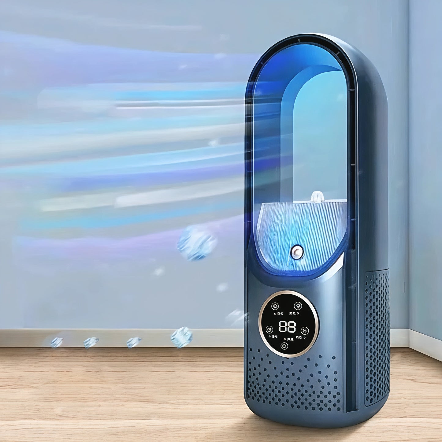 Compact Silent Personal Air Cooler Fan Unit
